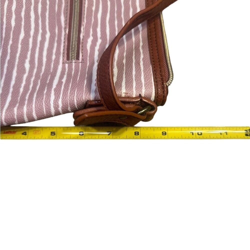 The SAK Crossbody Brown and White Purse - Picture 5 of 9